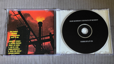 IRON MONKEY / CHURCH OF MISERY We've Learned Nothing Split CD