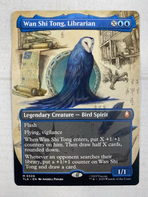 MTG アバター　TLA 司書、ワン・シー・トン　ボーダーレス Wan Shi Tong, Librarian (Borderless) Avatar: The Last Airbender