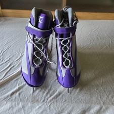 Figure Ice Skates Women's Size 9 Purple and Gray