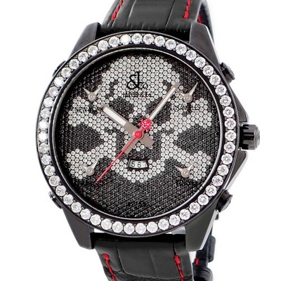 JACOB&CO 5 Time Zone Skull Limited JC-SKULL9D 1,9'' Original Factory Diamon
