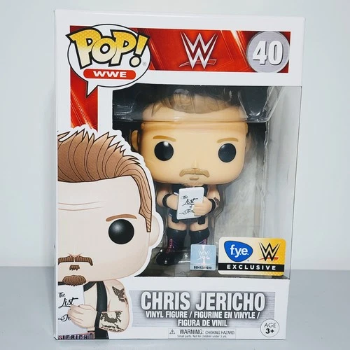 Funko Pop: WWE - Chris Jericho #40 FYE Exclusive w/ Protector