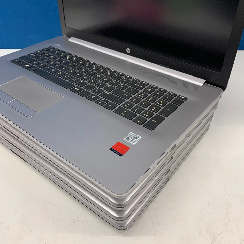 Job lot of 4 x *Screen Damage* HP 470 G7 Notebook, i7-10510U, 4GB RAM, - Image 4 of 4