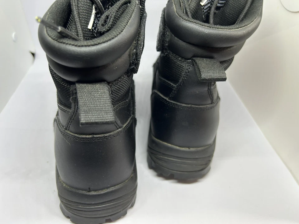 Botas de trabajo Red Head negras con cordones punta de acero para hombre talla 10M PO#7130313 Foto 3 de 4