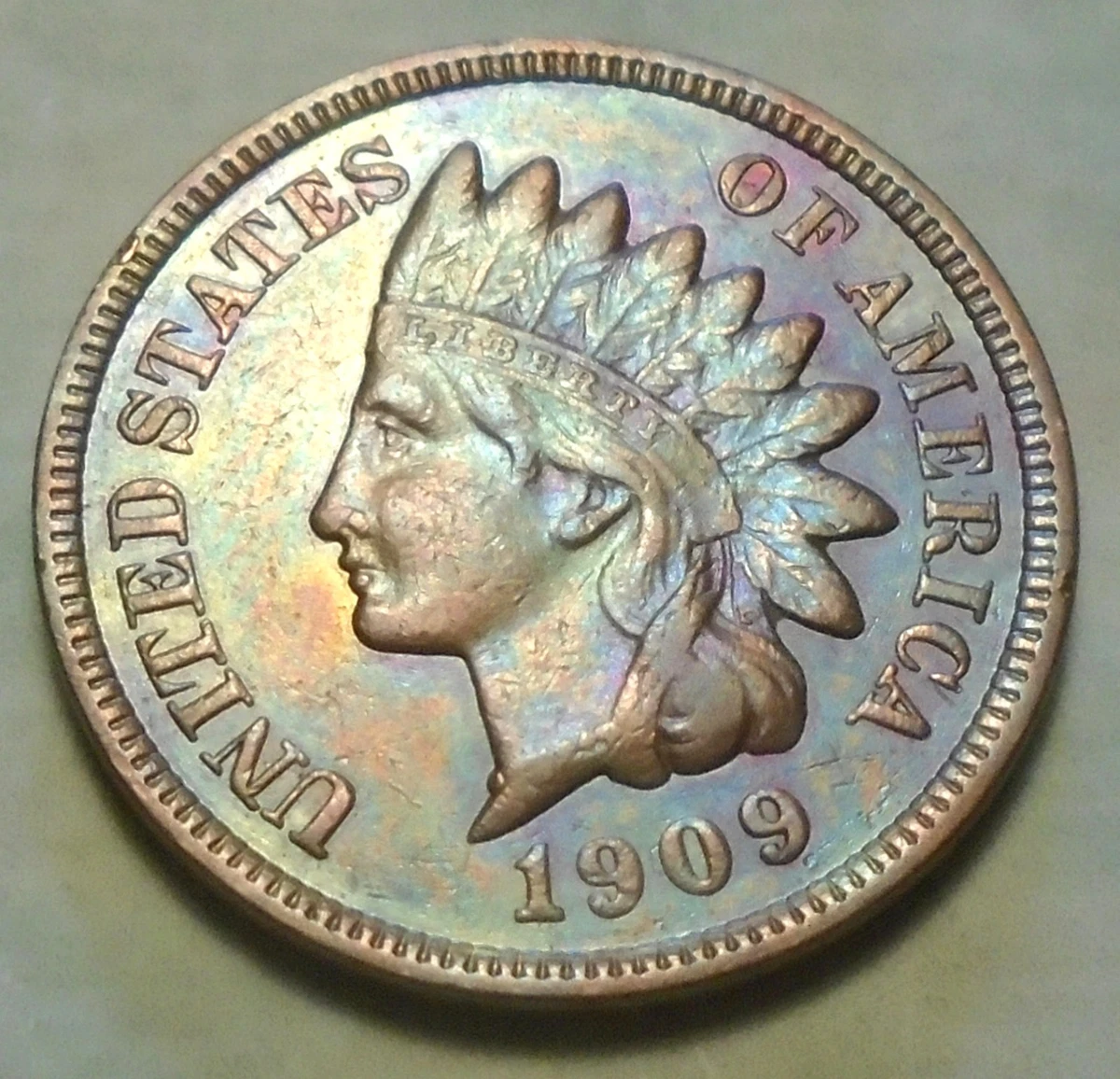 Indian Head Penny Rainbow for sale | eBay
