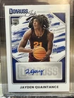 2025-26 Donruss Basketball Jayden Quaintance Donruss Ink Auto💎Mint🔥See Pic’s