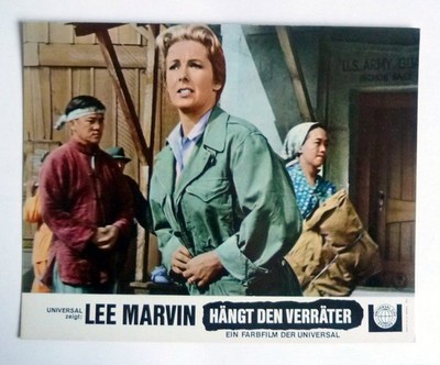 HÄNGT DEN VERRÄTER * AUSHANGFOTO #2 Lee MARVIN Vera MILES Sergeant Ryker