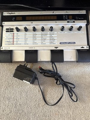 Digitech Vocalist Live 4 Vocal Harmony Gitarreneffektprozessor getestet