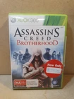 Assassins Creed Brotherhood, Microsoft Xbox 360 Game, Complete with Manual