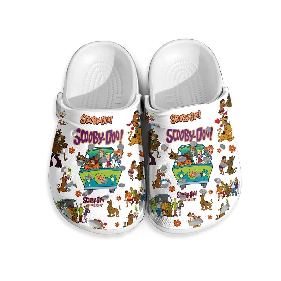 Scooby Doo Clogs Shoes, Scooby On Car Clogs