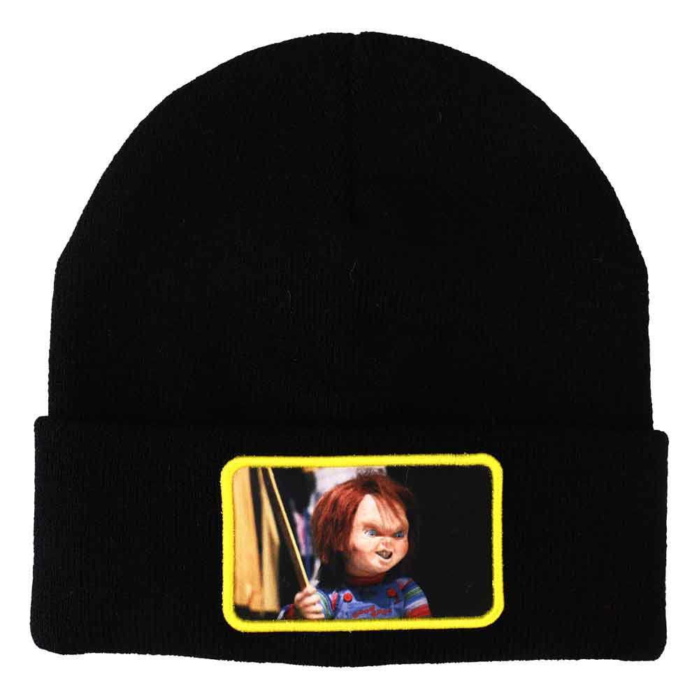 Chucky Child's Play 2 Sublimated Patch Cuff Beanie Hat Bioworld