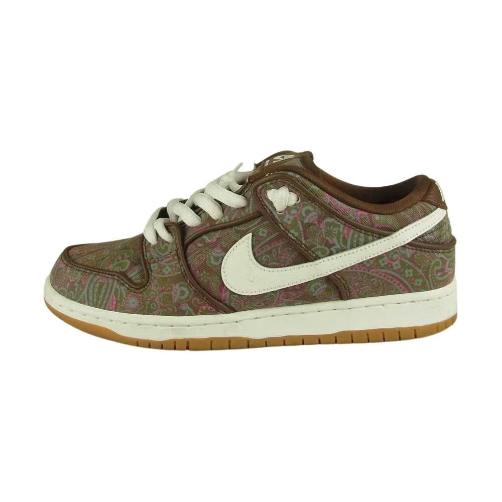 Nike SB Dunk Low PRM Brown Paisley DH7534-200 Mens Sneaker 27cm #9