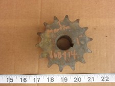 Martin 60BS14 1 60 14T 3 " OD, 1" ID, Sprocket, Used