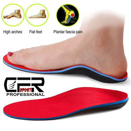 3/4 Orthotic Shoe Insoles Flat Feet High Arch Support for Plantar Fasciitis Heel - Picture 14 of 14