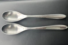 2-Studio William SYCAMORE SATIN Stainless  Spoons 7 1/2".