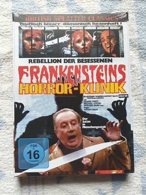Frankensteins Horror-Klinik (British Splatter Classics) [2 DVDs] NEU OVP 