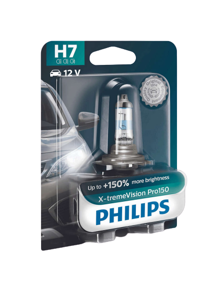 H7 PH-12972XVPB1 PX26d 12V 55W Philips halogen