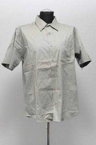 180 97 CARHARTT Herren Hemd Gr. XL uni grau Freizeithemd Kurzarm rugged Outdoor