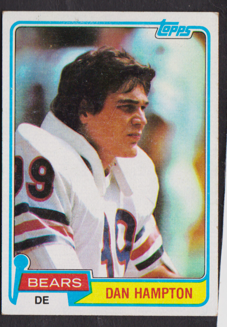 Dan Hampton 1981 Topps Rookie #316 Bears EX/NM-