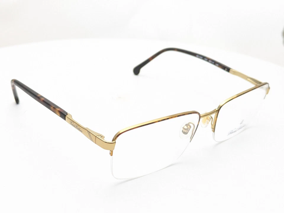 Gafas Brooks Brothers BB1044 1001 rectangulares doradas media montura para hombre 56 mm Foto 2 de 4