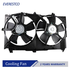 Dual Radiator Cooling Fan Assembly For 03-06 Nissan 350Z 03-07 Infiniti G35 3.5L