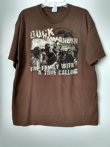 Duck Commander "The Family With A True Calling" Hunting USA T-Shirt Shirts XL - Picture 2 of 8