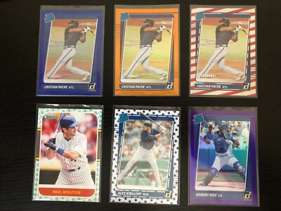 2021 Donruss PARALLELS -LIBERTY, IND DAY/BLUE/RED 2021/ORANGE/PURPLE- Buy+Save$