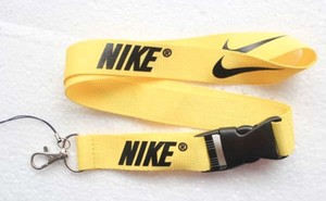 nike yellow lanyard