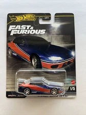 2024  HOT WHEELS PREMIUM FAST & FURIOUS NISSAN SILVIA (S15 )