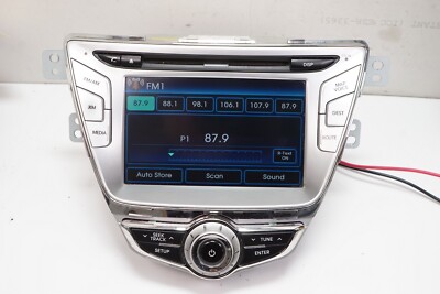 HYUNDAI ELANTRA Radio Navigation Receiver   TESTED  OEM 2011 2012