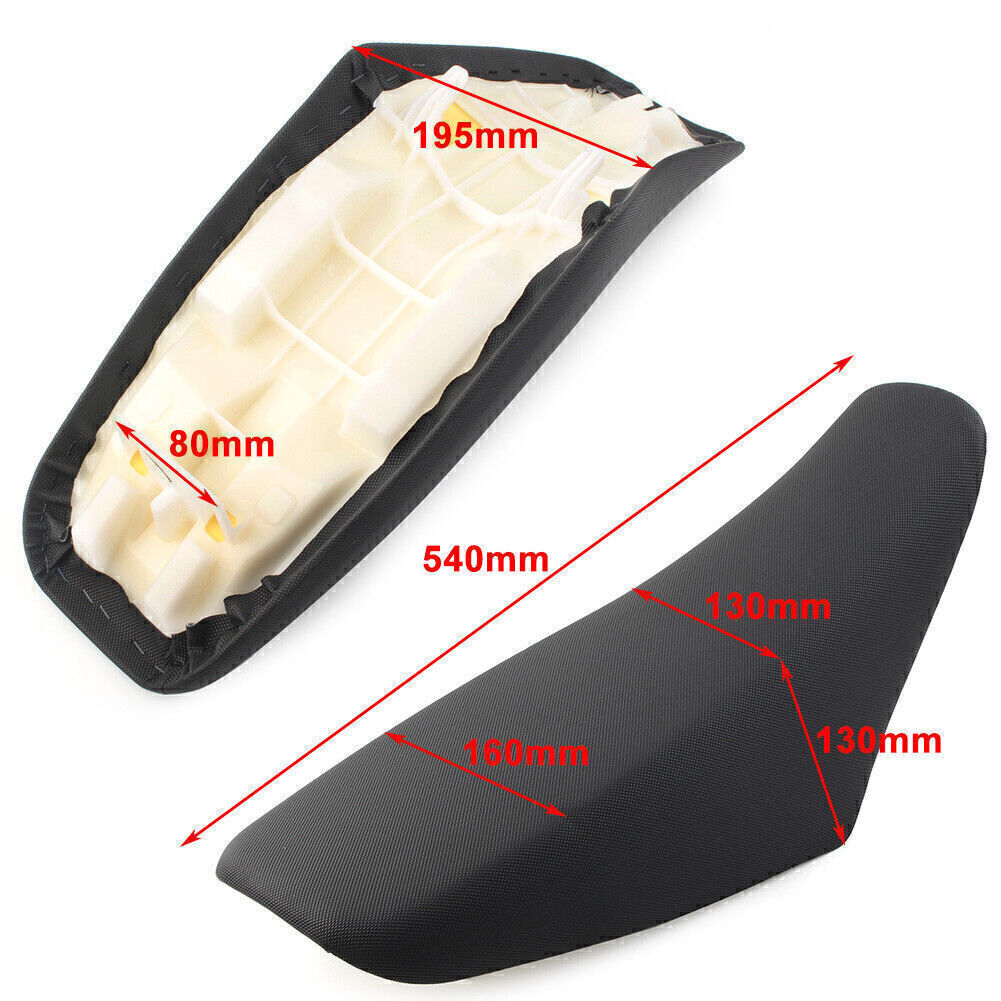 Black Tall Seat Cover For Honda CRF70 CRF 70 XR70 Dirt Bike Taotao DB17