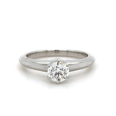 Authentic Tiffany Co Engagement Ring RRP $7,000*