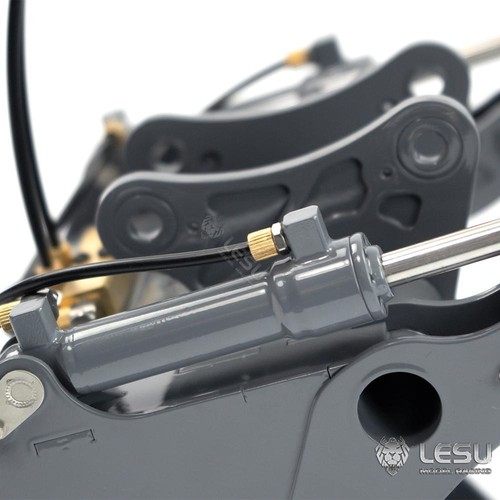 1/14 Metal Painted Grab Bucket Parts for LESU ET35 RC Hydraulic Excavator Digger - Picture 4 of 12