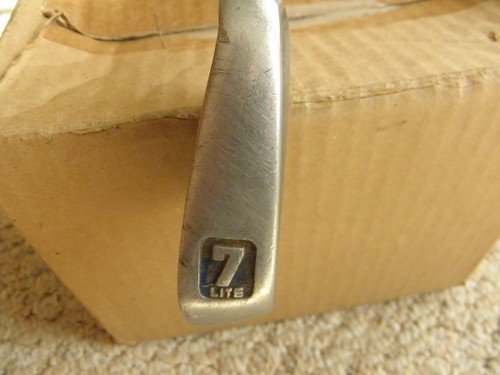 Men right handed medium steel low profile Lite MacGregor MG single iron 7 iron - Picture 2 of 4