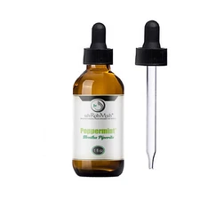 Peppermint - Rectified-Mentha Piperita (Organic), Pure Natural & Undiluted, USA