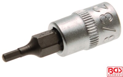 BGS Tools 1/4'' Bit Socket 9/32'' Internal Hexagon 2746