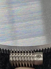 ALUMINUM / STAINLESS STEEL PRECISION WORM GEAR SET 285 TEETH 285:1 RATIO NEW ! !