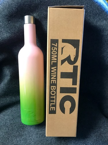 RTIC 750ML 18/8 STAINLESS STEEL INSULATED WINE BOTTLE - BPA Free Color Stainless - Picture 42 of 44