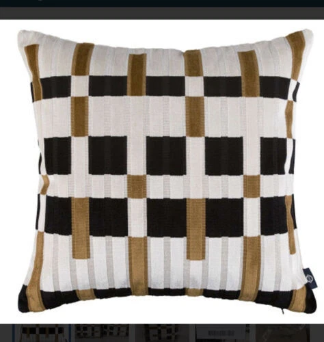 Jacquard Plaid Cushion Home Décor Pillows