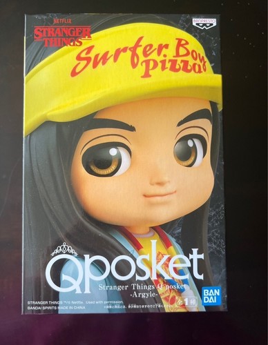 Q Posket Stranger Things S4 Argyle Netflix Banpresto Surfer Boy Pizza Eduardo - Picture 3 of 6