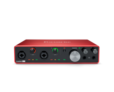 【ジャンク】Focusrite Scarlett 8i6 (Gen3) Focusrite Scarlett 8i6 3rd Gen USB Audio Recording Interface BRAND