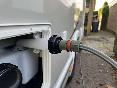 Wohnmobil Wassereinfüllstutzen mit Hozelock Stecker - Chausson