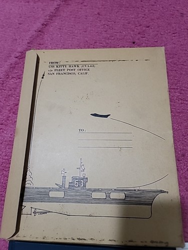USS KITTY HAWK CVA-63 FAR EAST DEPLOYMENT CRUISE BOOK YEAR 1963-64 HARDCOVER - Bild 2 von 11