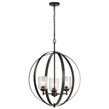 Kichler Winslow 8 Light Chandelier, Olde Bronze - 44035OZ