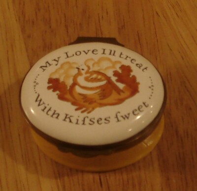 Crummles My Love I'll Treat with Kisses Sweet Trinket Box - OSV