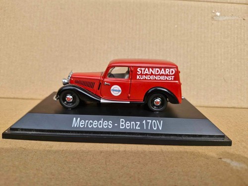 Raro furgone servizio clienti standard Schuco Mercedes 170V VAN 1:43 COME NUOVO IMBALLO ORIGINALE - Foto 6 di 14