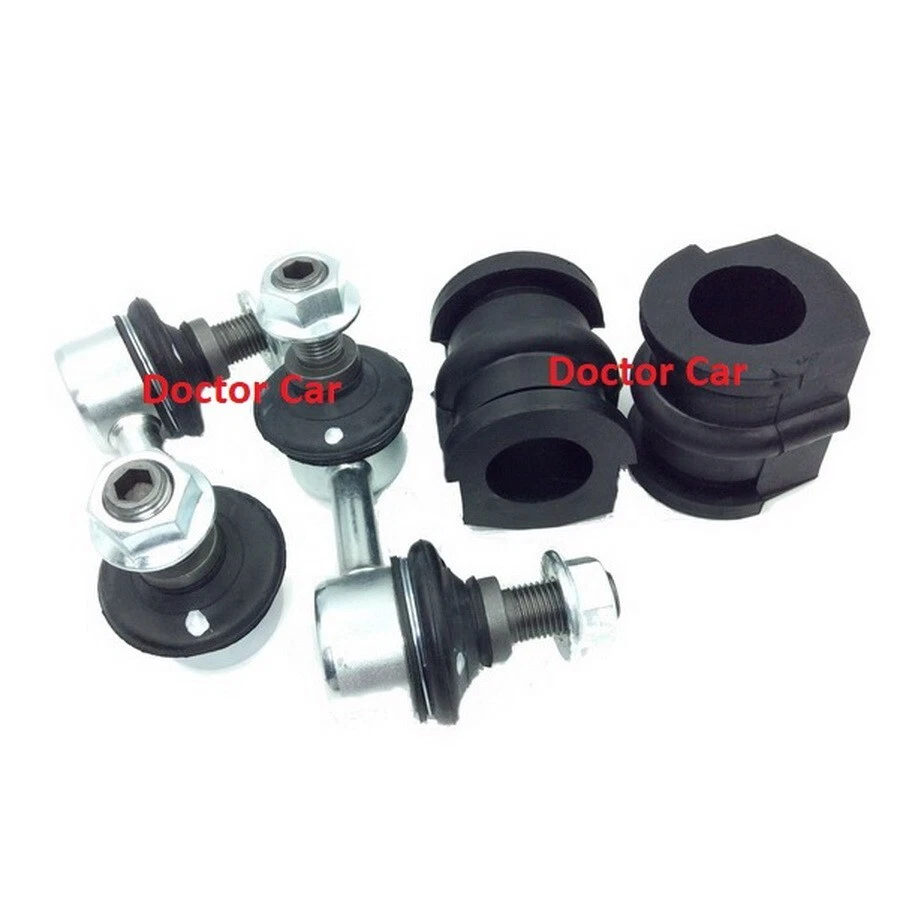 4 Front Stabilizer Sway Bar End Link + Bushing For 2000-2006 Nissan X-Trail T30 Foto 2 de 4