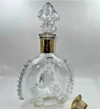Empty Bottle Remy Martin Louis Xlll ,750 ML,  With Box, 2 Top Bacarat And Cork