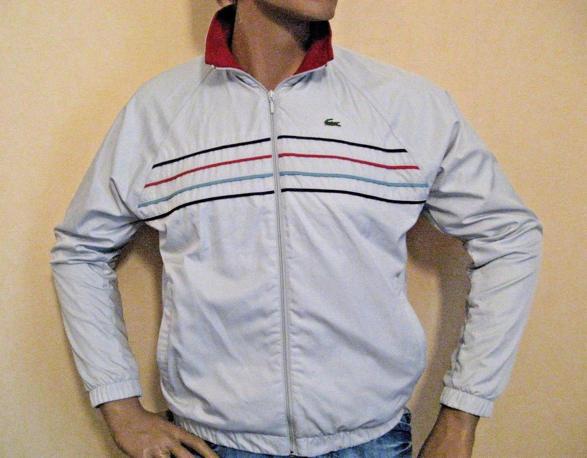 WORN ONCE BOYS YOUTHS AUTHENTIC FULL LACOSTE SILVERY GREY