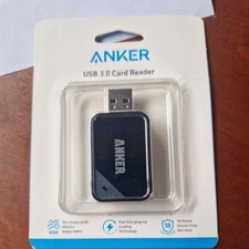 Anker 2 in 1 USB 3.0 SD Card Reader for SDXC SDHC SD MMC RS-MMC Micro SDXC