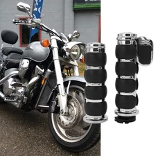 Motorcycle 1'' 25mm Non-slip Hand Grips+Throttle Assist For Honda VTX 1800 1300